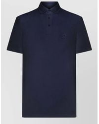 Giorgio Armani - Cotton Polo Shirt Short Sleeve Design - Lyst