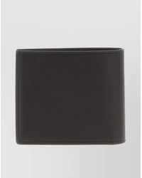 Brunello Cucinelli - Bi-Fold Leather Wallet With Sleek Design - Lyst