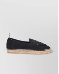 Thom Browne - Cotton Espadrille Ballerina Shoes - Lyst