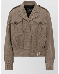 The Seafarer - Virgin Wool Single Breasted Coat - Lyst