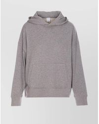 Pinko - Cotton Long-Sleeve Hoodie - Lyst