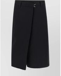 Maison Margiela - Wrap Design Bermuda Shorts Belt Loops - Lyst