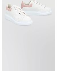 McQueen - Leather Chunky Low-Top Sneakers - Lyst