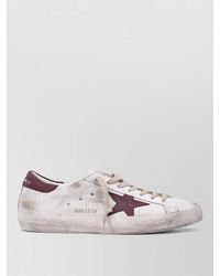 Golden Goose - Leather Super Star Low-Top Sneakers - Lyst