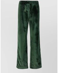 F.R.S For Restless Sleepers - Velvet Pants Elastic Waistband Button Back Pockets - Lyst