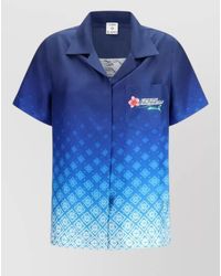 CASABLANCA - Silk Short-Sleeve Shirt - Lyst