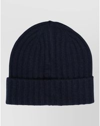 MC2 Saint Barth - Wengen Logo Beanie Hat Ribbed Design - Lyst