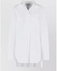 Sportmax - Nespolo Cotton Blend Shirt Dress - Lyst