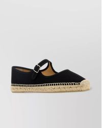 Castañer - Round Toe Canvas Espadrilles With Espadrille Sole - Lyst