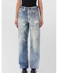Our Legacy - High Waist Wide Leg Denim Trousers - Lyst