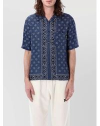 Palm Angels - Paisley-Print Short-Sleeve Bowling Shirt - Lyst