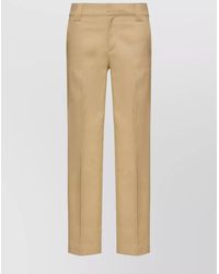 Valentino Garavani - Tailored Straight Leg Trousers With Pockets - Lyst