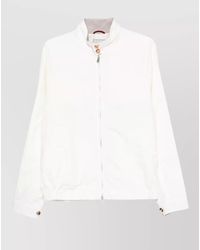 Brunello Cucinelli - Cotton Blend Lightweight Jacket - Lyst