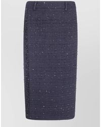 Semicouture - Carlene Pencil Skirt - Lyst