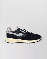 Autry - Suede Blend Sneakers - Lyst