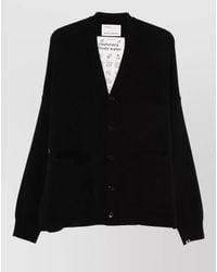 Extreme Cashmere - Cashmere V-Neck Ribbed Cuff Cardigan - Lyst
