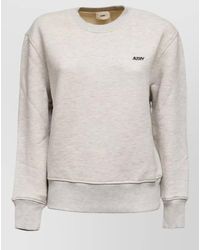 Autry - Crewneck Sweater Ribbed Trims Silk Nylon - Lyst