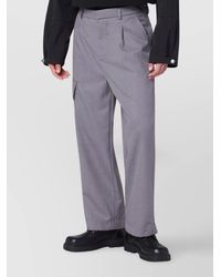 OAMC - Wool Blend Trousers - Lyst