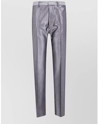SAPIO - Five Pocket Denim Pants Front Crease - Lyst
