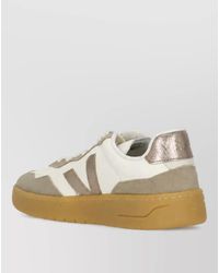 Veja - Leather Low Top Lace-Up Sneakers - Lyst