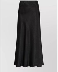 Maison Margiela - Satin Bias-Cut Midi Skirt - Lyst