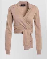 Dolce & Gabbana - Dolce&Gabbana Wrap Cardigan - Lyst