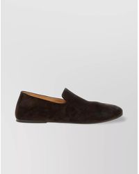 Marsèll - Round Toe Suede Finish Loafers - Lyst