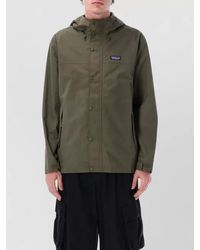 Patagonia - Recycled Nylon Hooded Rain Jacket - Lyst