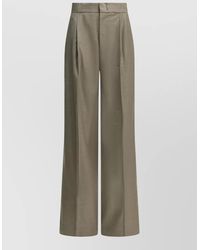Sa Su Phi - Tailored Trousers Pleated Front Wide Leg - Lyst