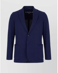 Circolo 1901 - Cotton Blazer - Lyst