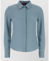 Gucci - Light- Silk Shirt - Lyst