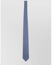 Ferragamo - Slim Neckwear And Bow Tie Textured Pattern - Lyst