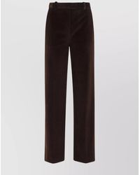Circolo 1901 - Wide-Leg Cotton Trousers Featuring Pockets - Lyst
