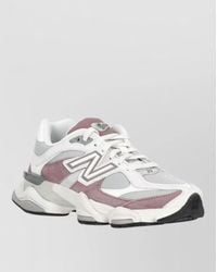New Balance - Low Top Sneakers Mesh Panels Leather - Lyst