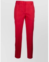 Paul Smith - Tailored Trousers Belt Loops Button Detail - Lyst