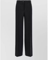 P.A.R.O.S.H. - Virgin Wool Flared Suit Trousers - Lyst