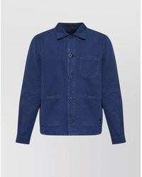 Paul Smith - Relaxed Fit Jacket With Chest Pocket - Lyst
