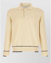 Golden Goose - Rindley Knit Polo Long Sleeve Sweater - Lyst