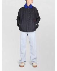 Sunnei - Faux Fur Trim Puffer Jacket - Lyst