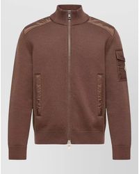 Moncler - Padded Ribbed Zip-Up Cardigan - Lyst