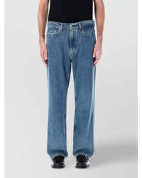 Our Legacy - Denim Relaxed-Fit Wide-Leg Trousers - Lyst