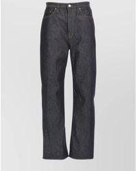 TOTEME - 'Curved Seam' Denim Featuring Belt Loops - Lyst