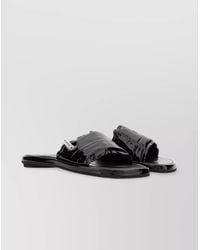Premiata - Leather Slide Sandals - Lyst