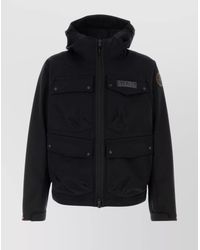 Napapijri - Polyester Hooded Jacket - Lyst