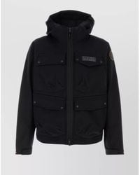 Napapijri - A-Rivalto Jacket With Hood And Pockets - Lyst