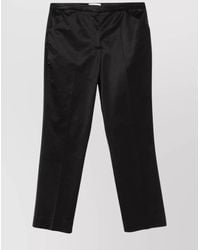 TOTEME - Cropped Straight-Leg Trousers - Lyst