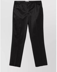 TOTEME - Cropped Straight-Leg Trousers - Lyst