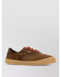 Moncler - Vera Leisure Suede Sneakers Rubber Sole - Lyst