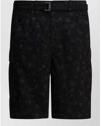 Sacai - Cotton Cargo Shorts - Lyst