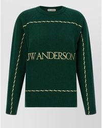 JW Anderson - Logo Embroidery Sweater - Lyst